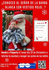 Cartel Papa Noel